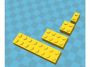 legos4math per la matematica le frazioni lego legos compatibili 3d print model - Mito3D