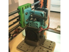 direct drive extruder mk8 3d printer parts 604 e3d v6 prusa i3 rework 3d print model - Mito3D