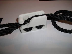 rope loop cleat gadgets 3d print model - Mito3D