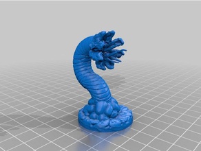 chthonian creatures cthulhu miniature monster roleplaying 3d print model - Mito3D