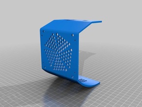 hypecube - controll case 3d printer accessories hypercube lcd mount ramps 14 box enclosure tech2c 3d print model - Mito3D