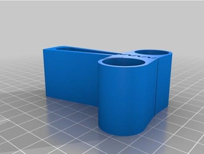 inversé pince clip de sac cuisine et salle à manger café lunch 3d print model - Mito3D
