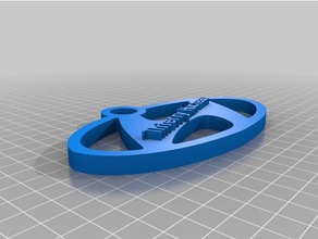 toto Schlüsselanhänger kundengebundene 3d print model - Mito3D