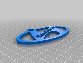 toto keychains customized 3d print model - Mito3D