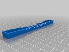 my customized project nameplate generator openscad learning 3d print model - Mito3D