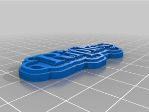 ripley Anahtarlık özelleştirilmiş 3d print model - Mito3D