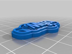 mya keychains customized 3d print model - Mito3D