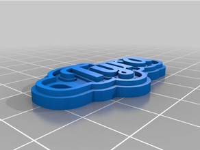 tyra keychains customized 3d print model - Mito3D