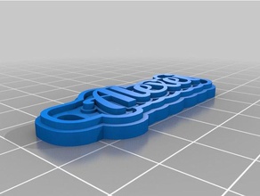 alexei chaveiros personalizado 3d print model - Mito3D