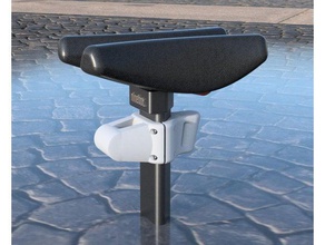 ninebot mini pro head tail light mount sport & outdoors headlight taillight 3d print model - Mito3D