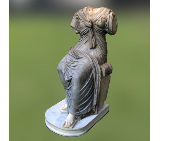 deusa isis scans e réplicas A impressão 3d Digitalização em o egito grego mito mitologia religião romano escultura 3D print model - Mito3D