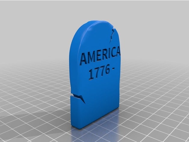 trump inauguração personalizado 3D print model - Mito3D