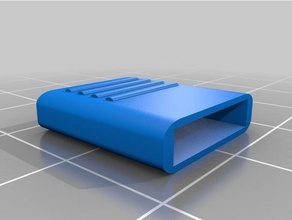 usb-Kappe halbe Größe - Elektronik usb 3d print model - Mito3D