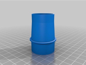 dewalt serra de mesa superior poeira loja vac partes personalizado 3d print model - Mito3D