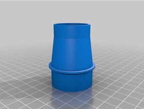 dewalt serra de mesa superior poeira loja vac partes personalizado 3d print model - Mito3D