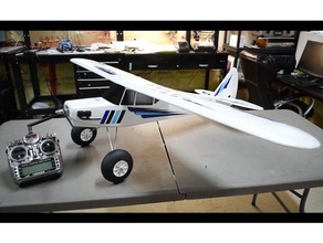 dynam di ricambio primo carrello atterraggio ruota r c i veicoli radio controllo stol stoll la 3d print model - Mito3D