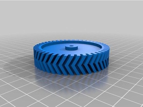 my customized openscad helical gears 3d print model - Mito3D