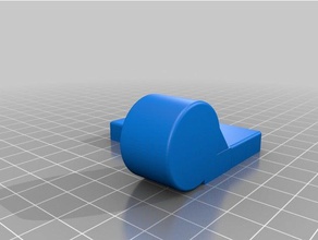 wc tampa suporte - bemis sussurro perto casa de banho 3d print model - Mito3D