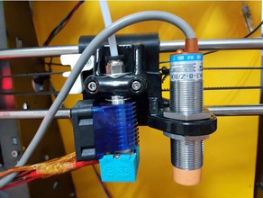 prusa e3d v6 bowden ventilateur chariot x w 12-18 mm niveau automatique du capteur Imprimante 3d extrudeuses 3d print model - Mito3D