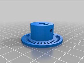 my customized encoder wheel v5 physics & astronomy 3d print model - Mito3D
