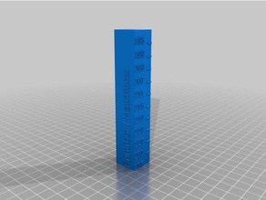 customized heattower 235 - 195 3d printing tests 3d print model - Mito3D