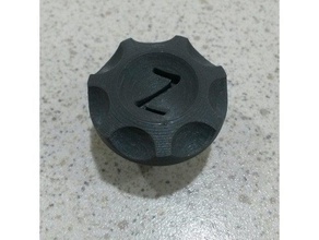 codificador botão zav impressoras Impressora 3d de peças o rotary encoder 3d print model - Mito3D