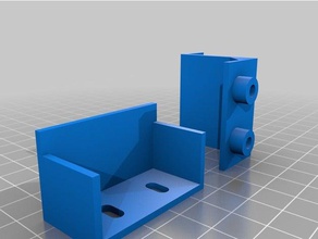 carrier support wanhao duplicator i3 plus - fits original 3d printer accessories 3d print model - Mito3D