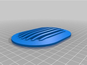 rettangolare griglia altoparlante il fai da te 3d print model - Mito3D