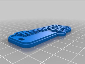 hermano gris keychains customized 3d print model - Mito3D