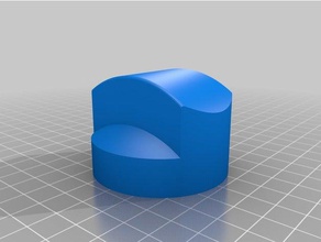 beefeat barbacoa perilla de repuesto las piezas personalizado 3d print model - Mito3D