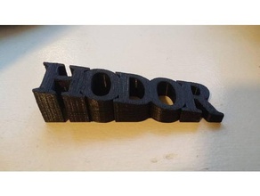 hodor kapı tamponu oyuncak & oyun aksesuarları tutucu doorwedge gameofthrones var prusa reprap 3d print model - Mito3D