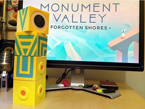 totem arkadaşım monument valley plus ıda oyuncaklar ve oyunlar 3d print model - Mito3D
