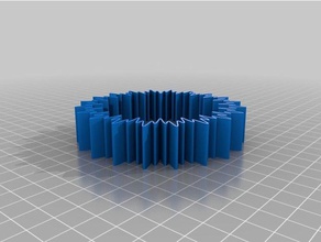 polsera ondas pulseiras personalizado 3d print model - Mito3D