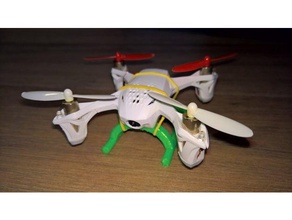 hubsan h107 dx4 iniş takımları drohne drone r c araçlar 3d print model - Mito3D