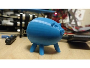 co-op attack piggie animals 3d print model - Mito3D