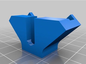 my customized adjustable glass bed bracket flashforge creator pro etc 3d printer accessories 3d print model - Mito3D