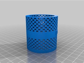 my customized pen holder container pascale containers 3d print model - Mito3D