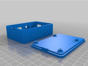 simple raspberry pi cas ordinateur logement 3d print model - Mito3D
