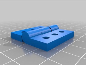 my customized hinge v2 mateo parts 3d print model - Mito3D