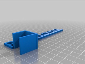 my customized shelf-talker left bracket signs & logos 3d print model - Mito3D
