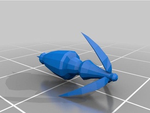 freelancer nómada de combate juegos video espacio la nave espacial los juego 3d print model - Mito3D