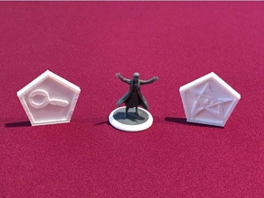 mansions madness turn token toy & game accessories 3d print model - Mito3D