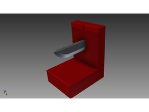 katana book stand organization 3d print model - Mito3D
