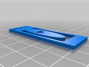 bookmark household 3d print model - Mito3D