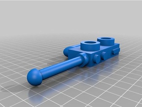 minifig jumbo asserory 2way radio jouets de construction lego 3d print model - Mito3D