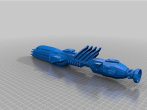 freelancer de crucero lujo juegos video espacio la nave espacial juego los 3d print model - Mito3D