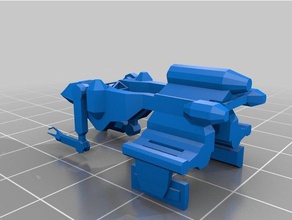 libero professionista di riparazione nave video giochi freelancer spazio astronave gioco videogame 3d print model - Mito3D