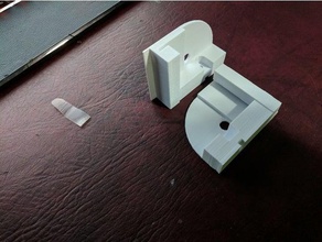 ikea floating shelf bracket replacement parts 3d print model - Mito3D