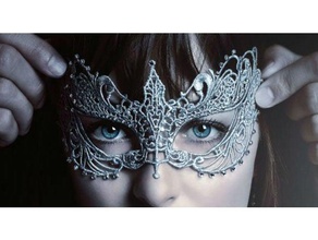 50 sfumature di grigio più scuro maschera moda la 3d print model - Mito3D