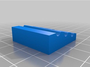 basso profilo passo staffe di bloccaggio cnc -piccole macchine utensili morsetti 3d print model - Mito3D